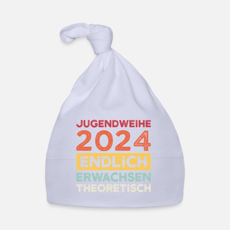 Jugendweihe 2024 Jugend Jugendfeier 2024 Geschenk Baby Bio-Mütze