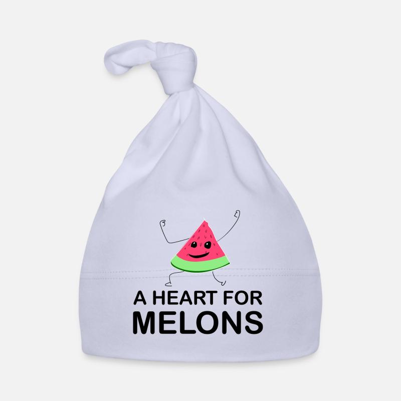 Melon Melon watermelon Organic Baby Cap