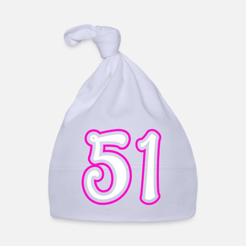 51 Numéro de numéro Bonnet bio Bébé