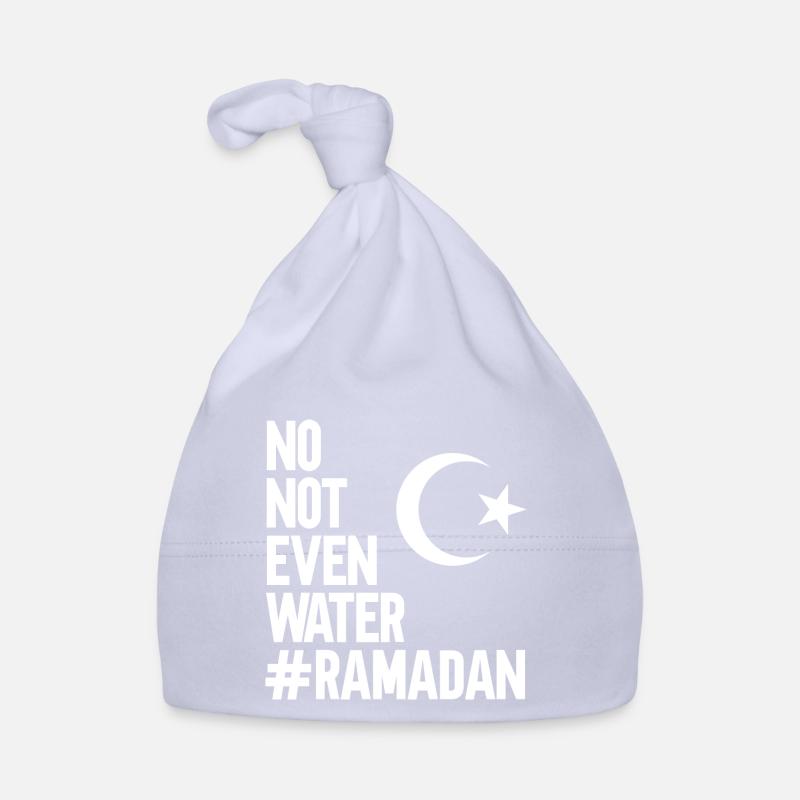 No not even water Ramadan Organic Baby Cap