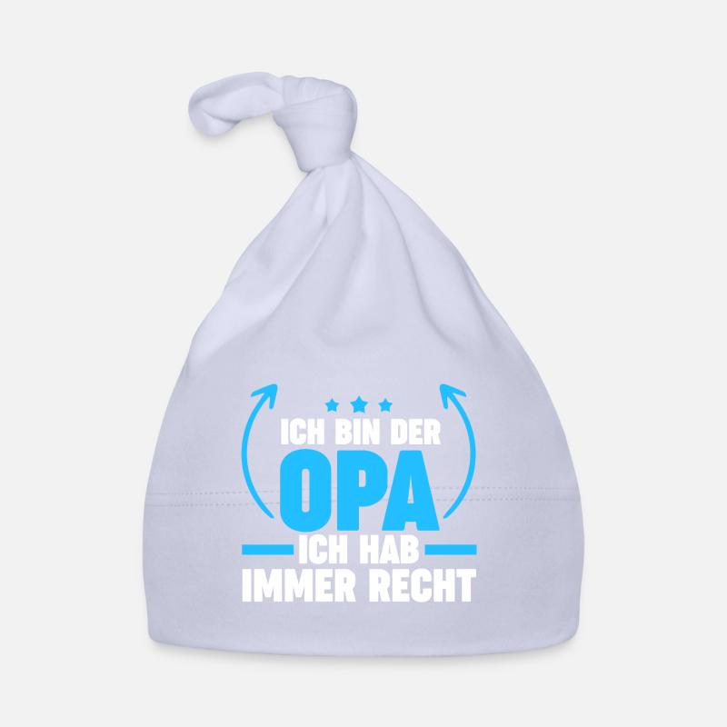 Opa Großvater Großväter Geschenk Baby Bio-Mütze