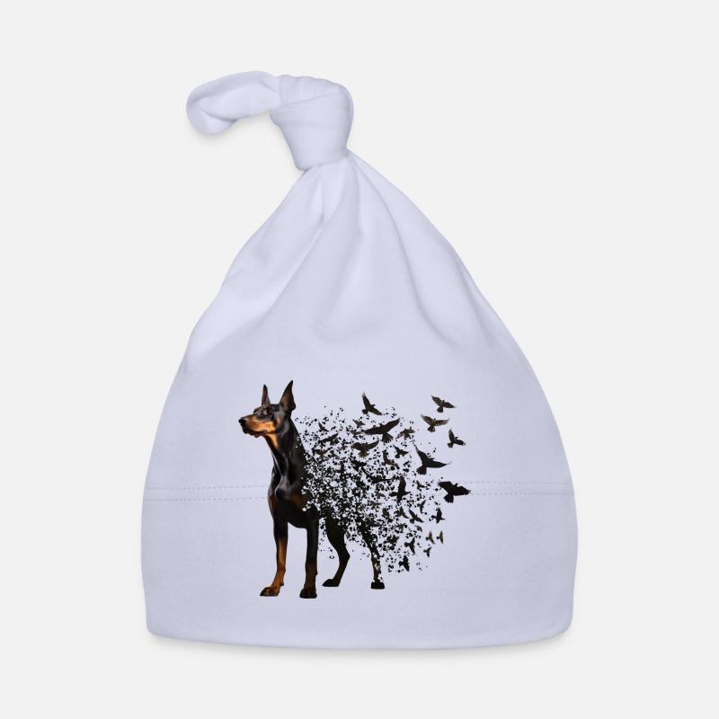 Dobermann Baby Bio-Mütze