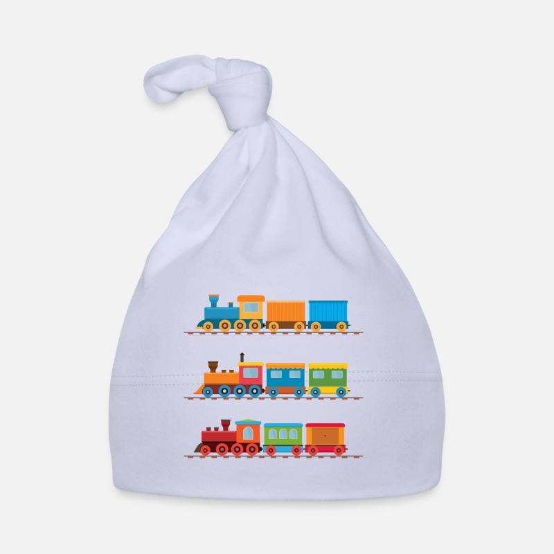 train Organic Baby Cap