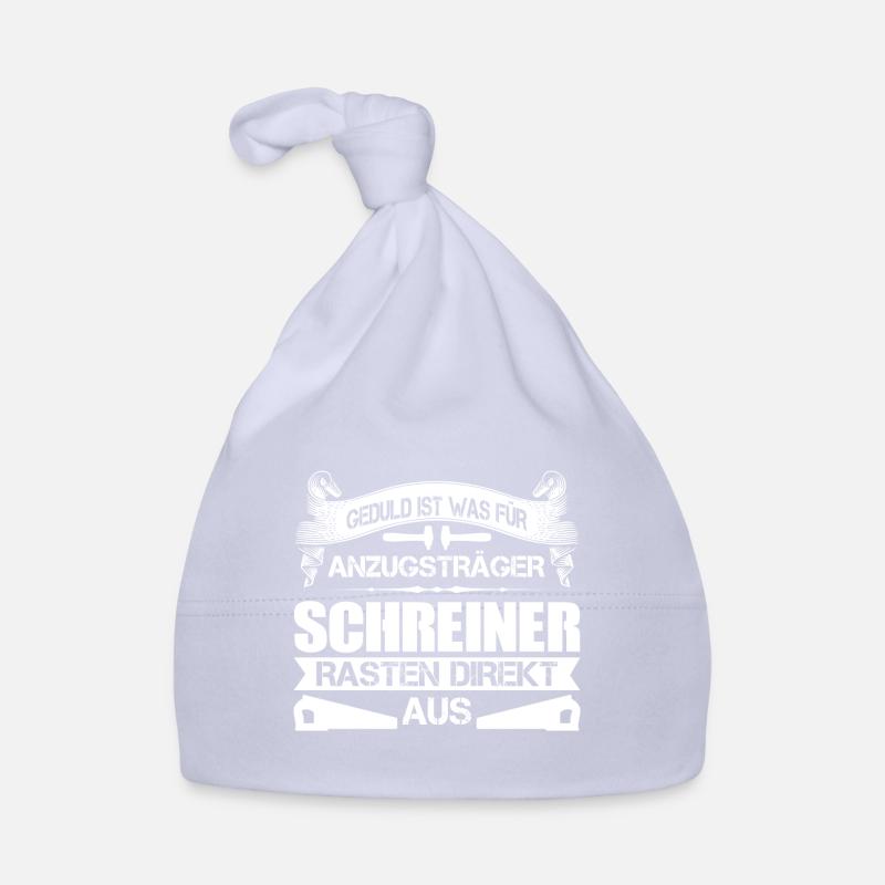 Schreiner Beruf Schreinerei Geschenk Baby Bio-Mütze