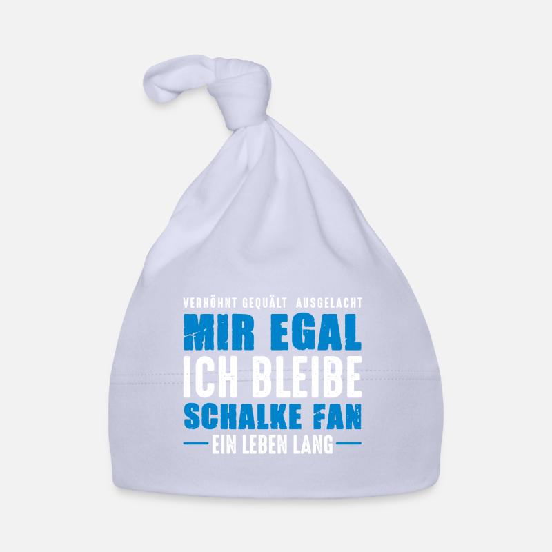Schalke Fan Ein Leben Lang Gelsenkirchen Schalker Baby Bio-Mütze