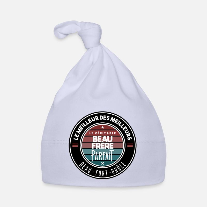 Le véritable beau frère parfait Bonnet bio Bébé