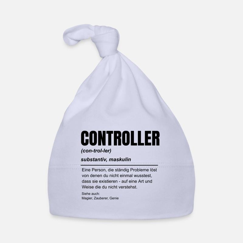 Finanz Controller Rechnungswesen Beruf Idee Baby Bio-Mütze
