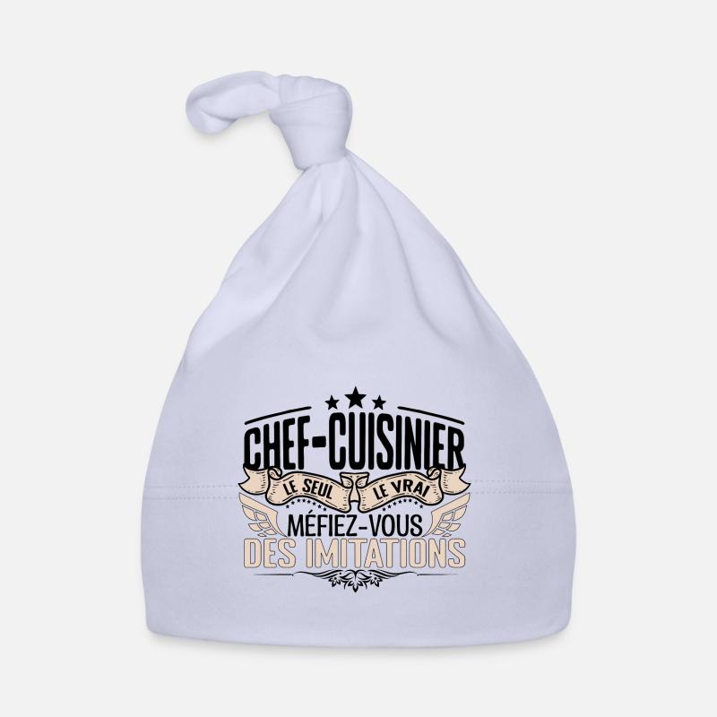 Cuisinier cadeau Cuisinier le vrai Cuisinier Bonnet bio Bébé
