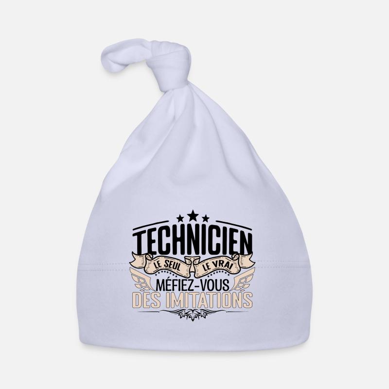 Technicien cadeau Technicien le vrai Technicien Bonnet bio Bébé