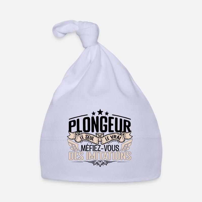 Plongeur cadeau Plongeur le vrai Plongeur Bonnet bio Bébé