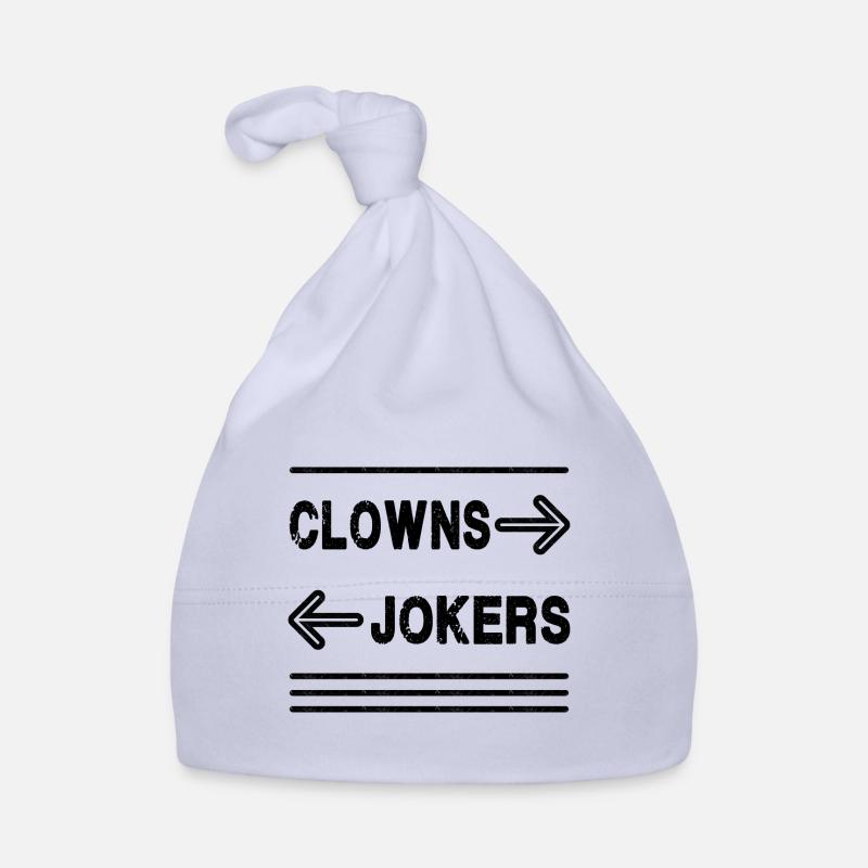 Clowns Left, Jokers Right - Meme Organic Baby Cap