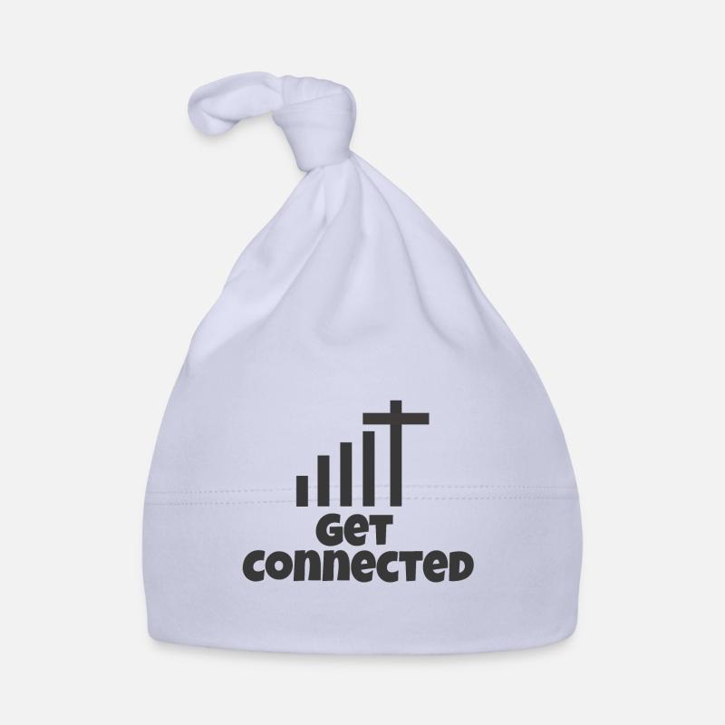 Jésus se connecte avec Dieu pasteur croyant Bonnet bio Bébé