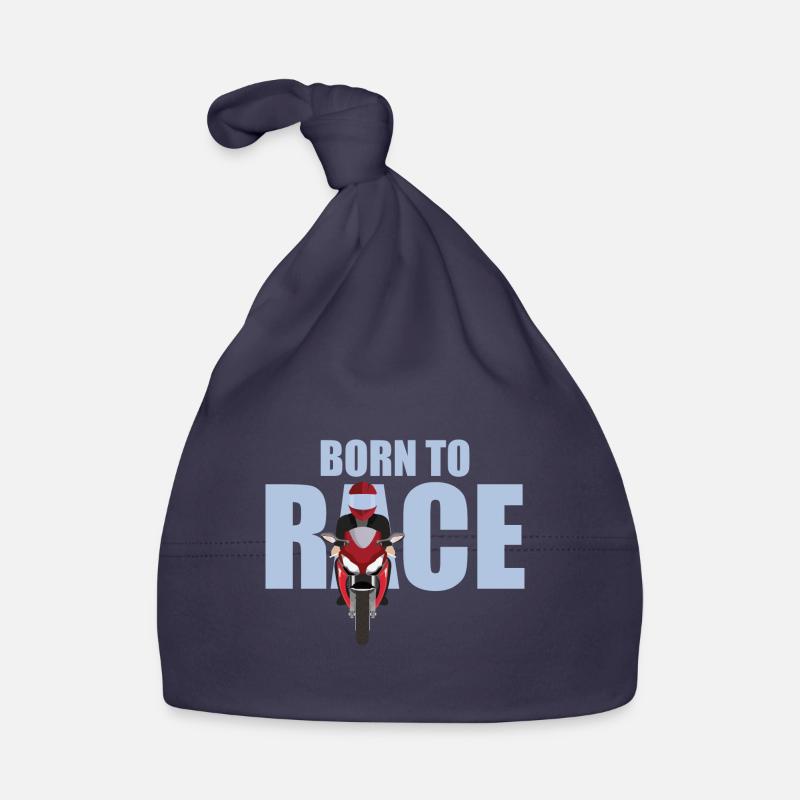 Motorrad Baby Bio-Mütze