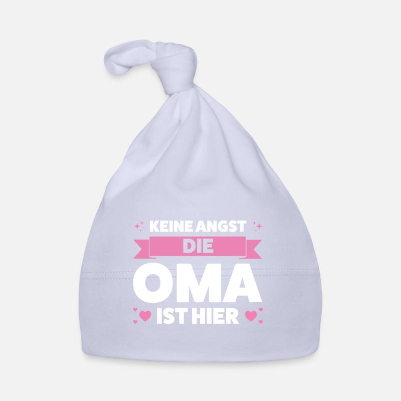 Oma Großmutter Großmütter Geschenk Baby Bio-Mütze