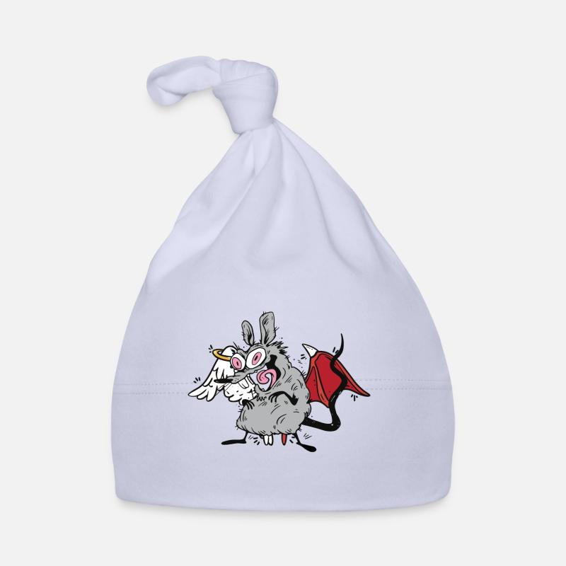 Satanic Celestial Rat Mouse Rodent Organic Baby Cap