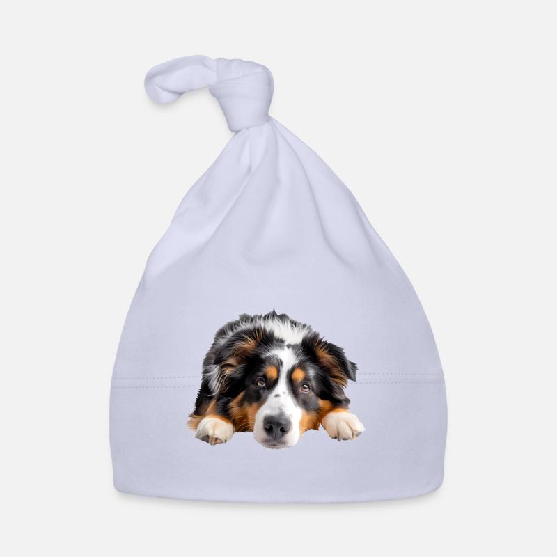 Australian Shepherd Organic Baby Cap
