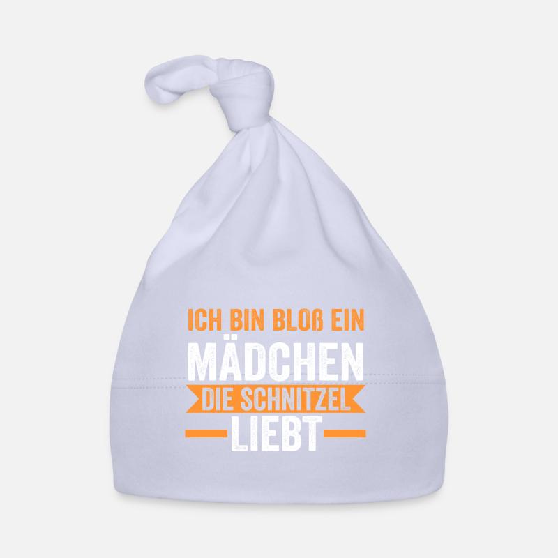 Schnitzel Mädchen Schnitzel Mädchen Geschenk Baby Bio-Mütze