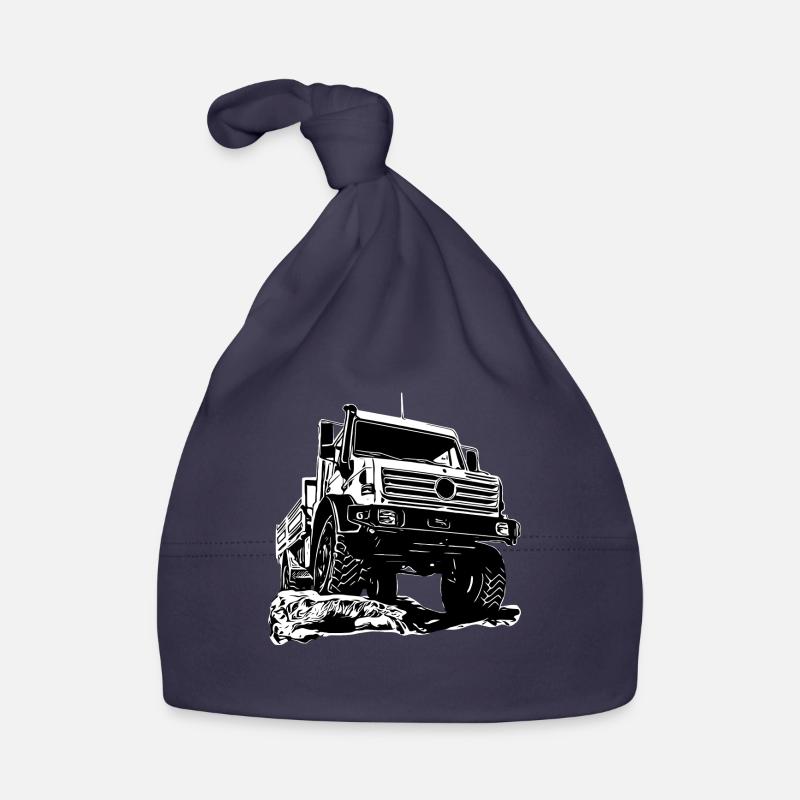 Unimog - Oldtimer - Offroad - Universal motor device Organic Baby Cap