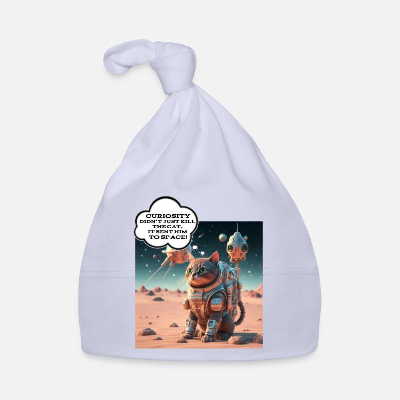 Curiosity kill cat Baby Bio-Mütze