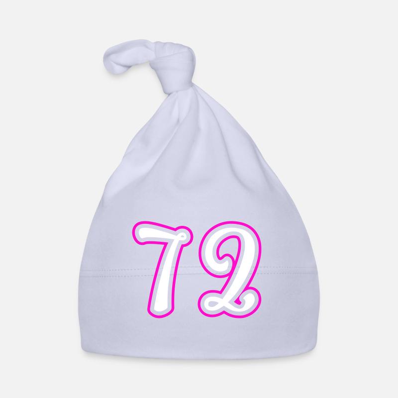 72 Numéro de numéro Bonnet bio Bébé