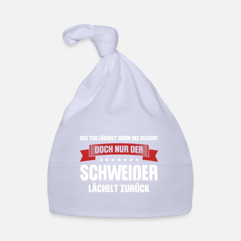 Schweißer Beruf Metallbauer Geschenk Baby Bio-Mütze
