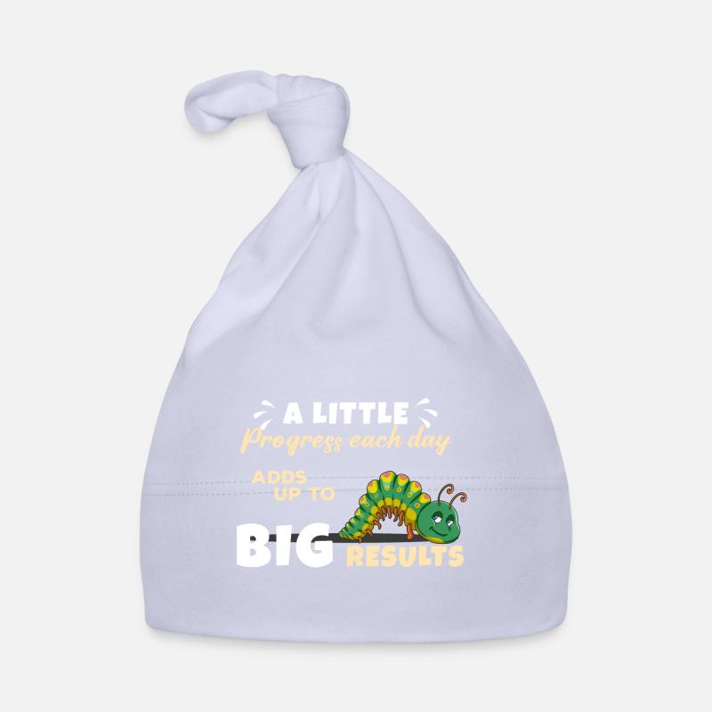 Caterpillar Organic Baby Cap