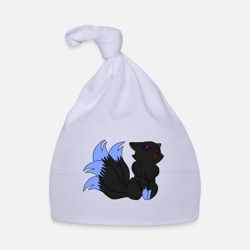 Dark Kitsune / Idée cadeau Bonnet bio Bébé