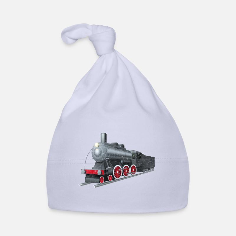 train Organic Baby Cap