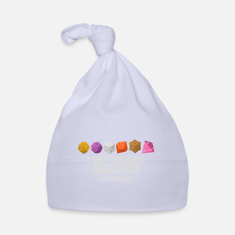 Jeu de société - Bonnet bio Bébé - ciel