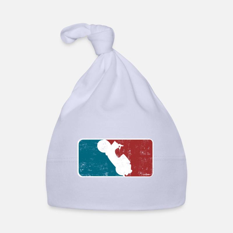 Logo de conception de baseball Simson Schwalbe Bonnet bio Bébé