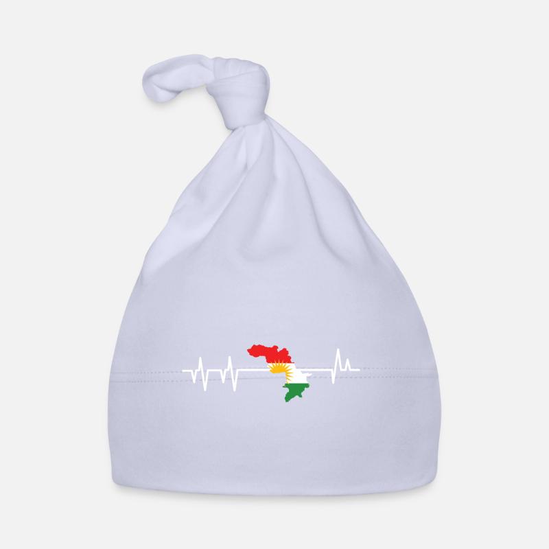 Kurdistan - Bonnet bio Bébé - ciel