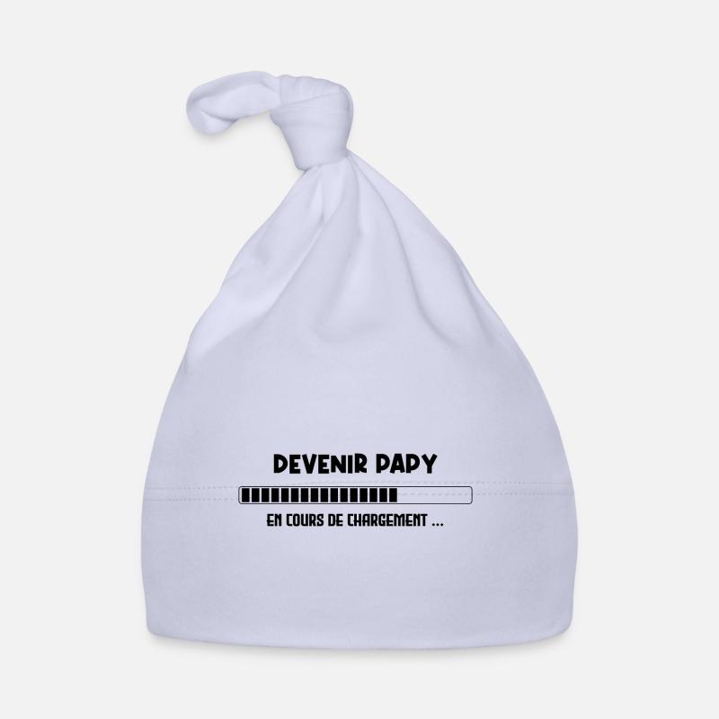 Devenir papy en cours de chargement Bonnet bio Bébé