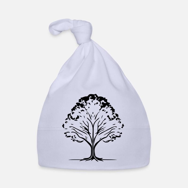 Tree Forest Symbol Organic Baby Cap