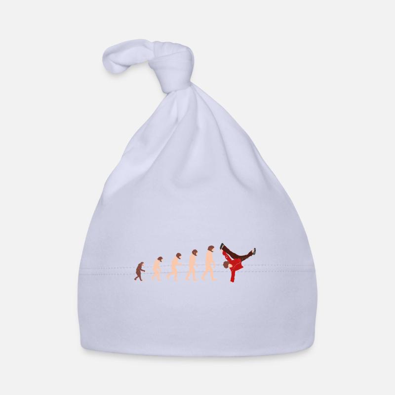 Evolution Breakdance Lustige Geschenkidee Baby Bio-Mütze