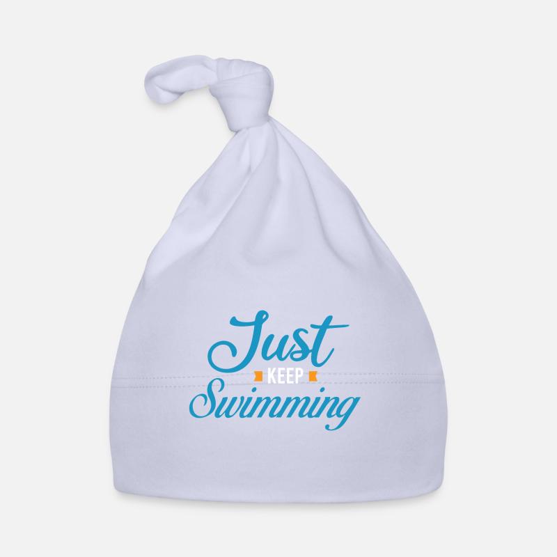 Just Keep Swimming Geschenkidee Baby Bio-Mütze