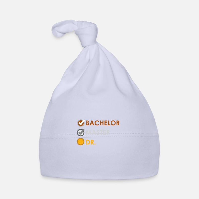 Student Bachelor Master Dr Funny gift idea Organic Baby Cap