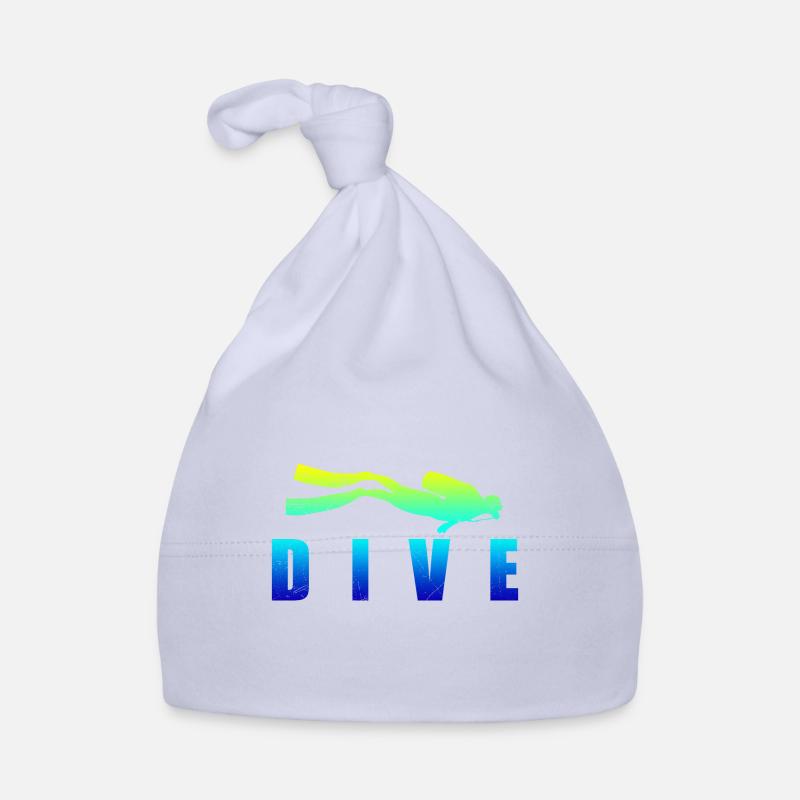 Diving DIVE Scuba Diving Diver Geschenkidee Baby Bio-Mütze