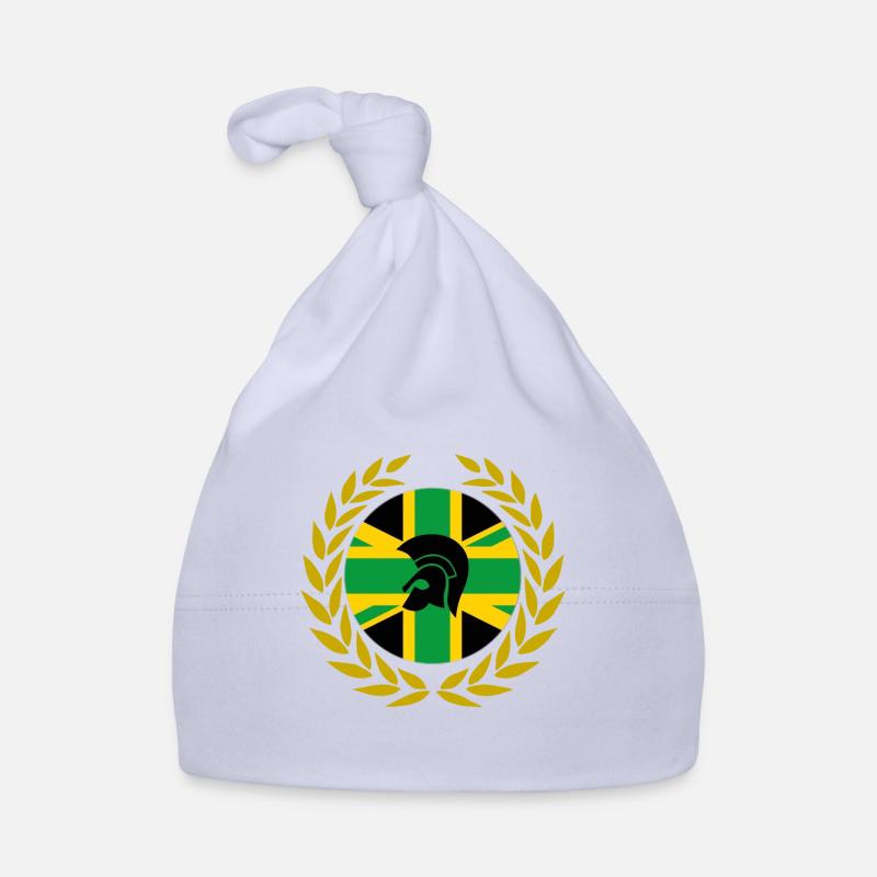 UNITY JAM SKA LAUREL DESIGN - Organic Baby Cap - sky
