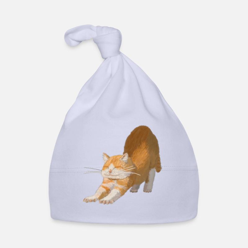 Red Cat Organic Baby Cap