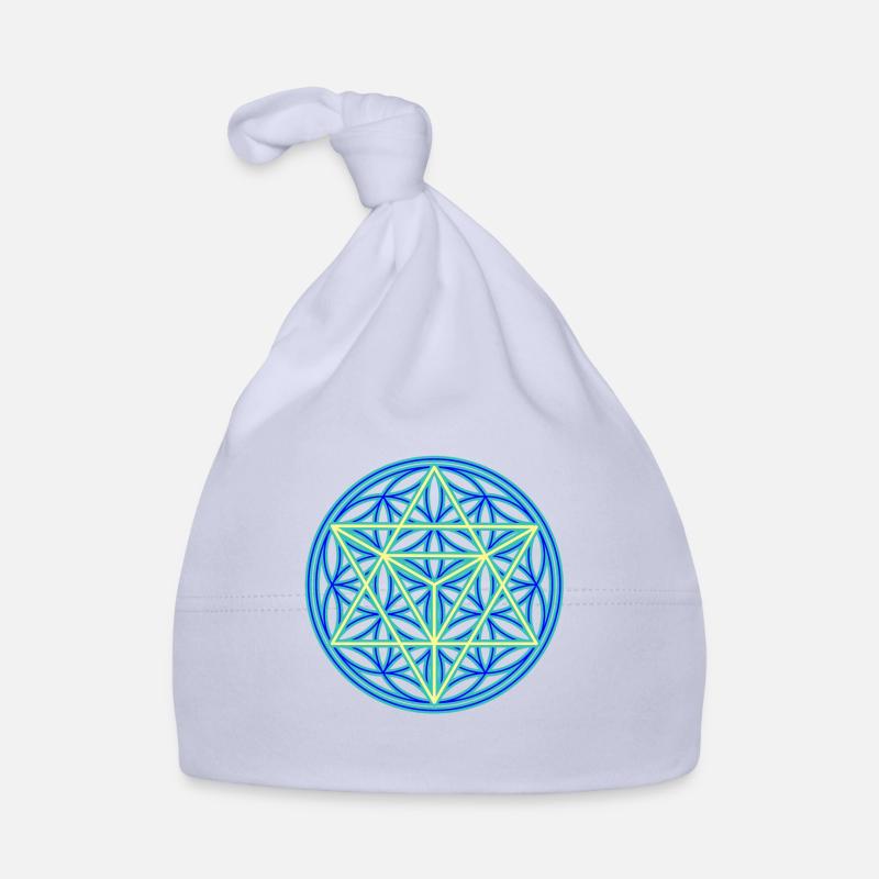 Sacred geometry Organic Baby Cap