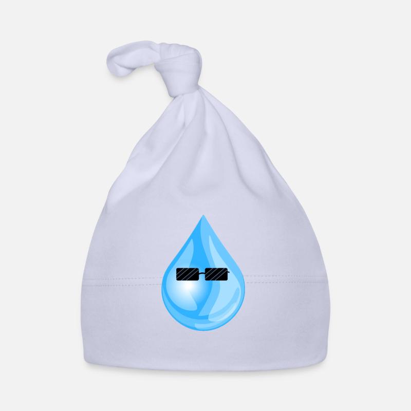Drop - Organic Baby Cap - sky