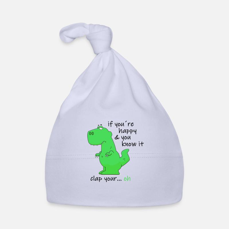 si vous êtes heureux et que vous le savez, applaudissez votre ... oh - Bonnet bio Bébé - ciel