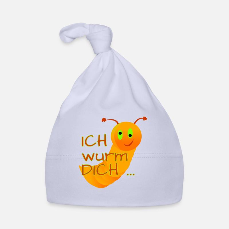 Ich wurm DICH Baby Bio-Mütze