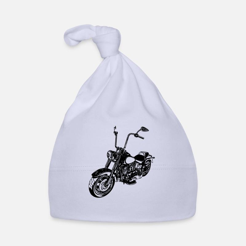 Motorcycle chopper Organic Baby Cap