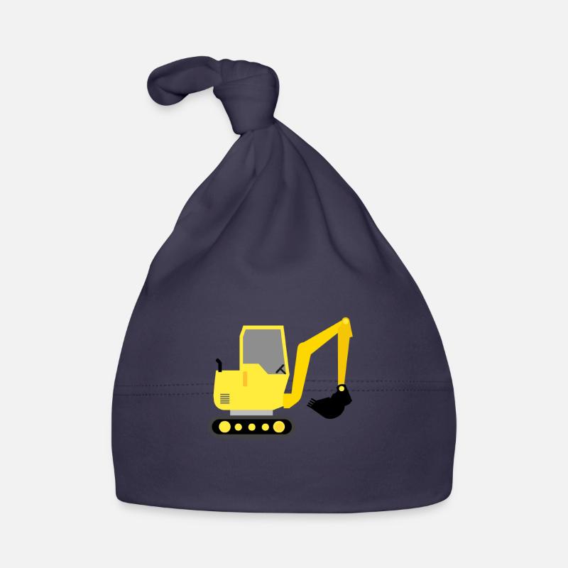Excavator Organic Baby Cap