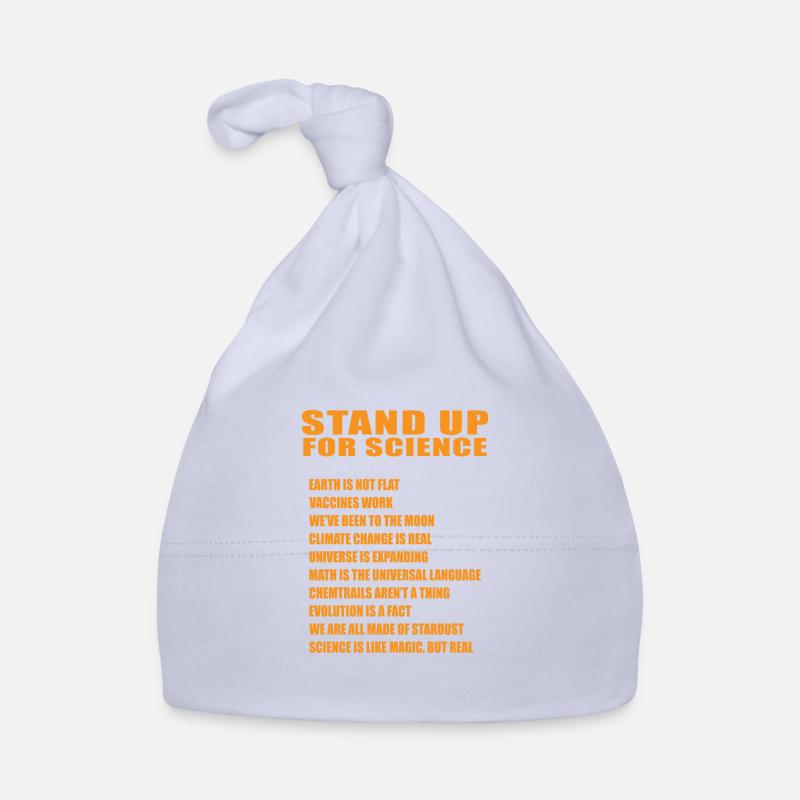 Science saying student university gift Organic Baby Cap