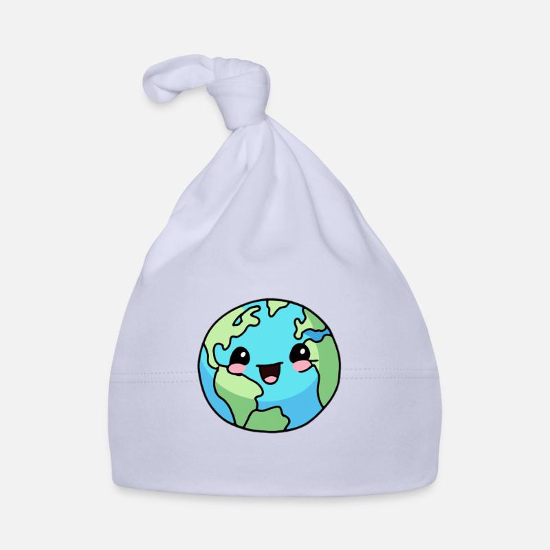 Unsere glückliche Mutter Erde! Baby Bio-Mütze