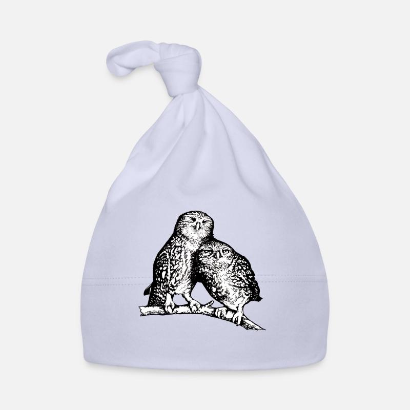 Steinkäuze Baby Bio-Mütze