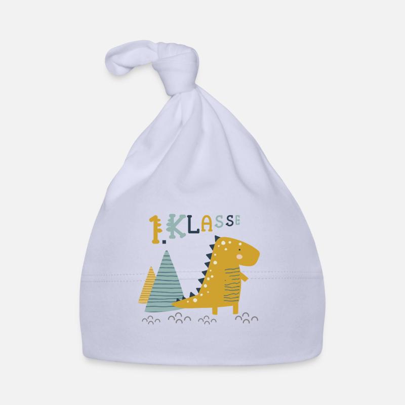 1. Klasse Scandik Dinosauerier zur Einschulung Baby Bio-Mütze