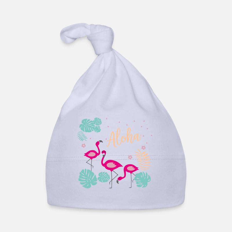 Flamingos – Aloha Baby Bio-Mütze